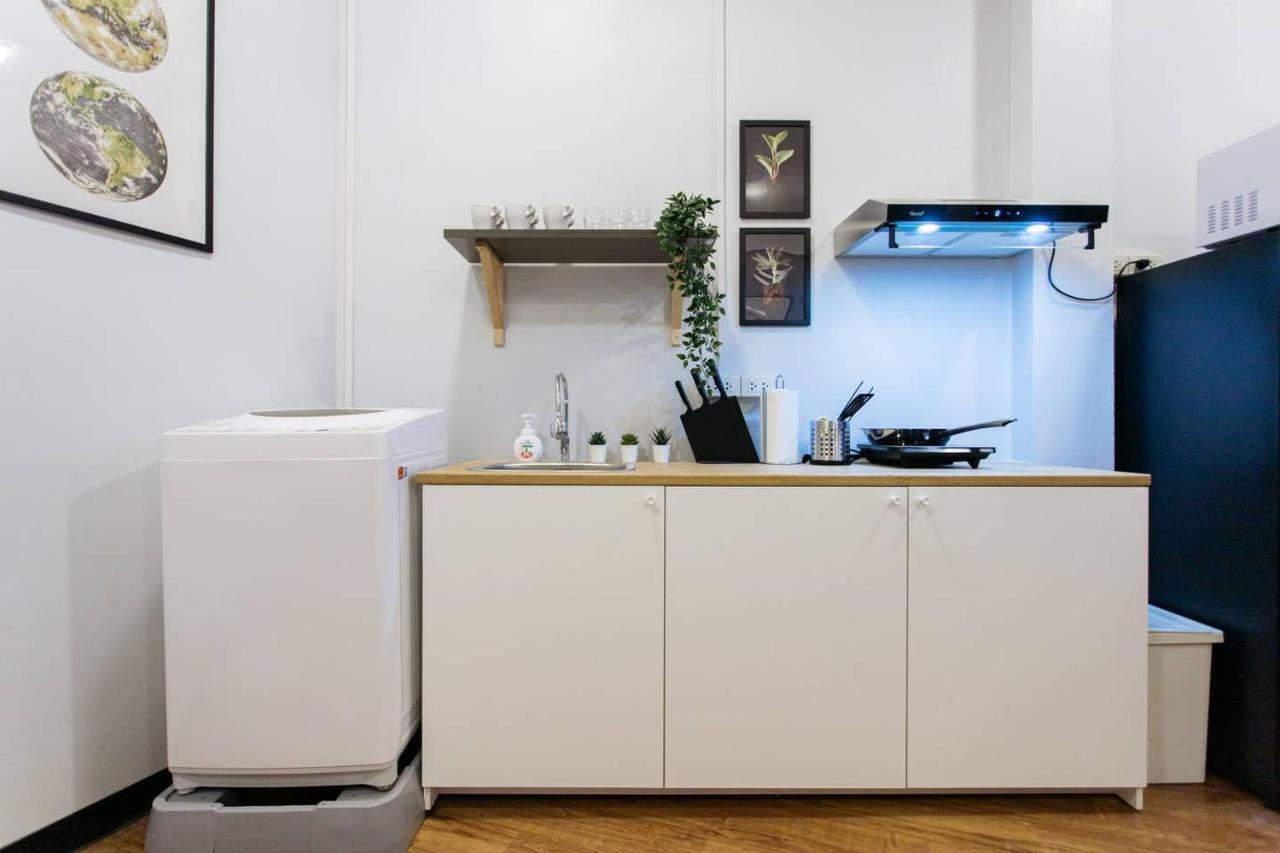 U3 Large 2 Bedroom Full Kitchen Near Bts Udomsuk Бангкок Экстерьер фото