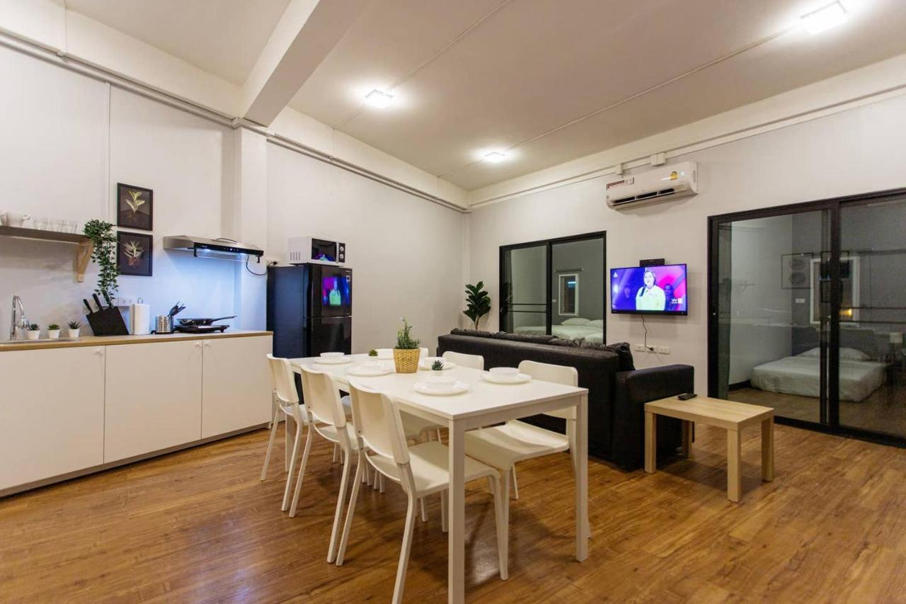 U3 Large 2 Bedroom Full Kitchen Near Bts Udomsuk Бангкок Экстерьер фото