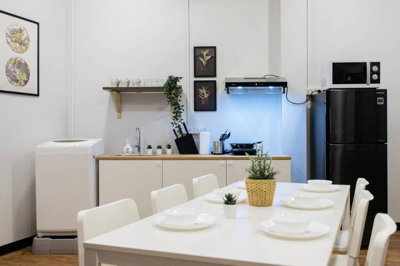U3 Large 2 Bedroom Full Kitchen Near Bts Udomsuk Бангкок Экстерьер фото